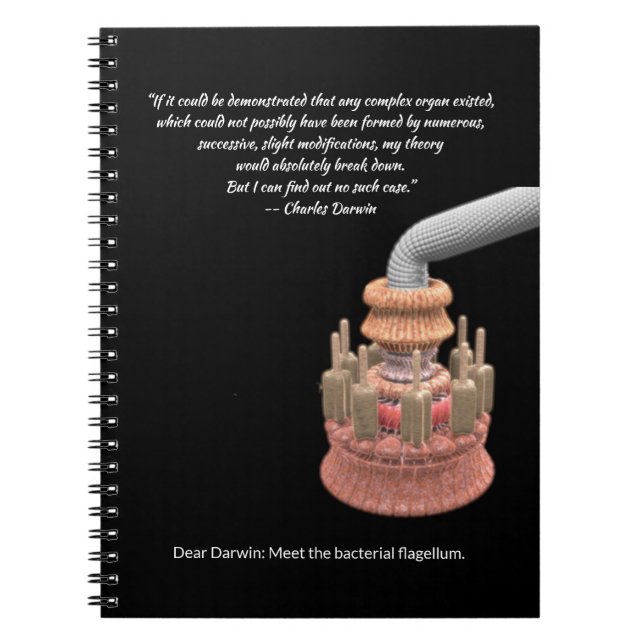 Carnet Darwin's Concession and the Bacterial Flagellum (Devant)