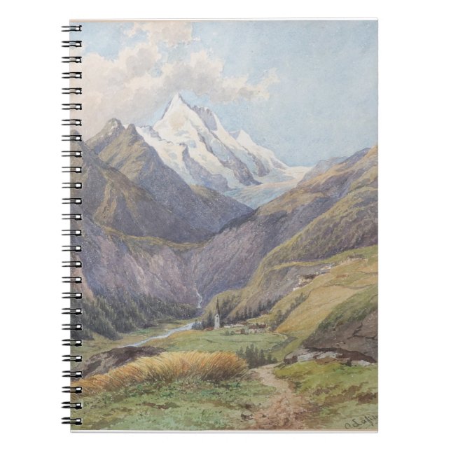 Carnet Das Mölltal mit dem Großglockner - Carl Lafite (Devant)