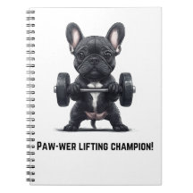 Carnet d'ascenseur Frenchie Paw-wer