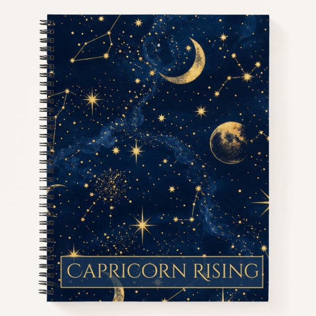 Carnet d'astrologie céleste pour l'Ascendant Capri (Devant)