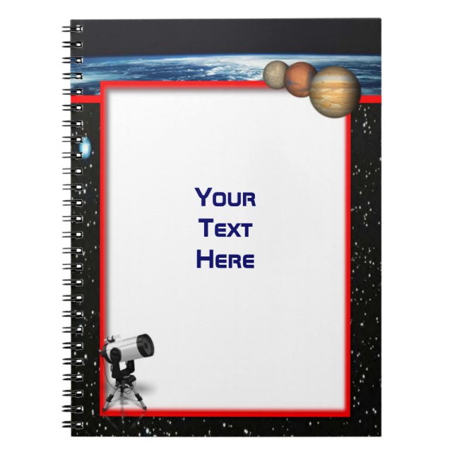 Carnet d'astronomie (Devant)