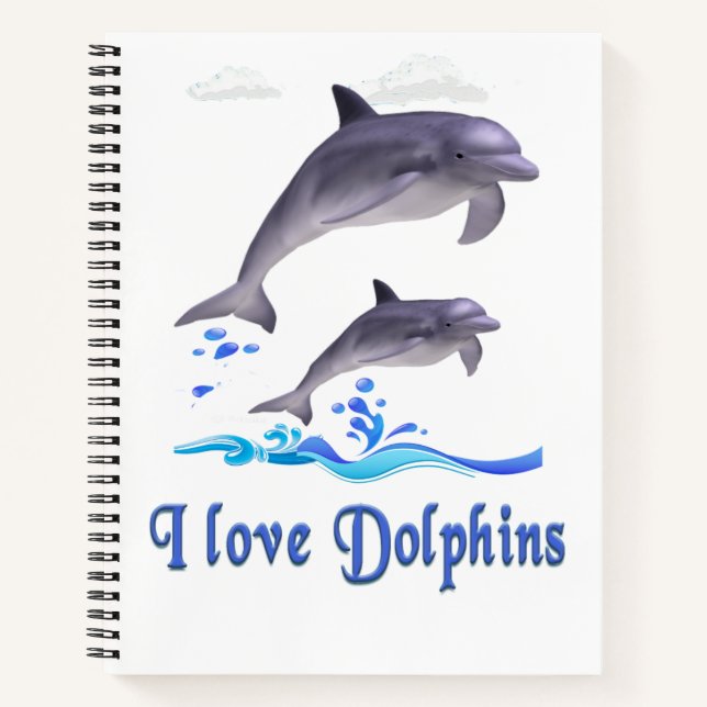 Carnet Dauphins (Devant)