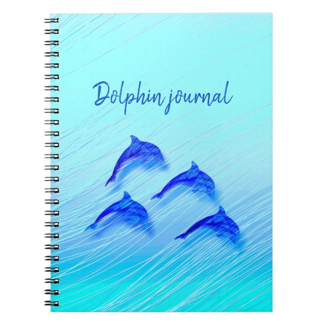 Carnet dauphins sauteurs (Devant)