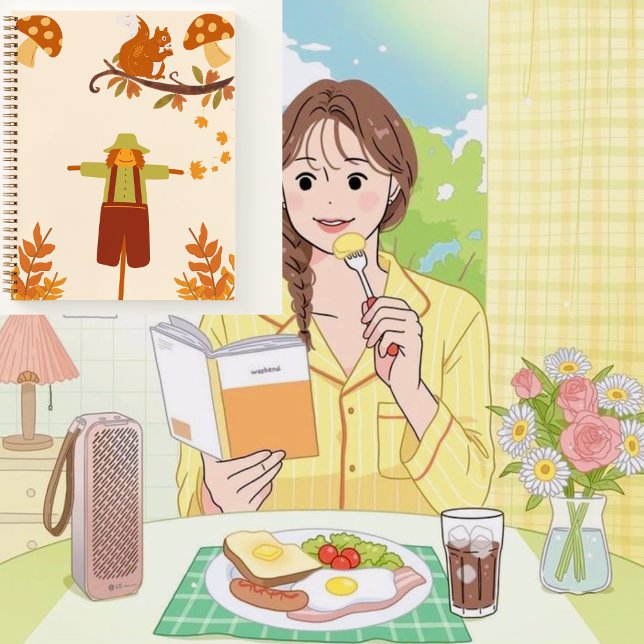 Carnet 🍪 🤎 d'automne (Créateur téléchargé)