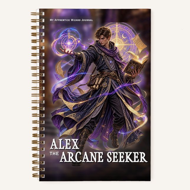 Carnet d'aventure de l'apprenti sorcier fantastiqu (Recto)