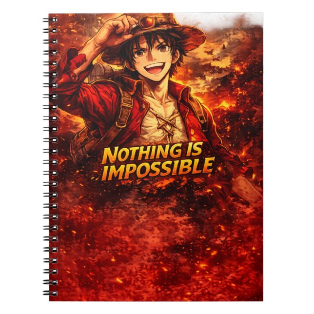 Carnet d'aventure Rien n'est impossible – Inspira (Devant)