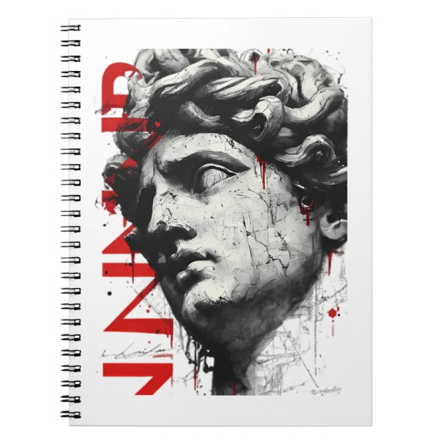 Carnet David Bust Édité Street Art Moderne (Devant)