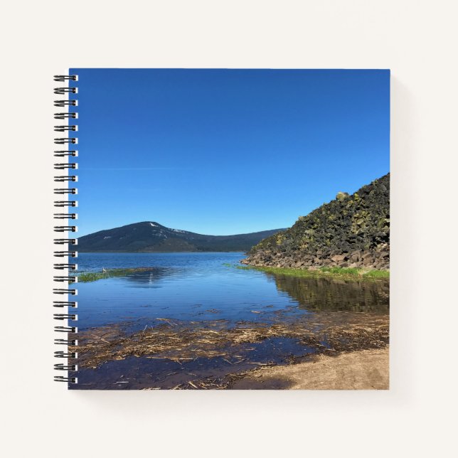 Carnet Davis Lake with Lava Rocks (Devant)