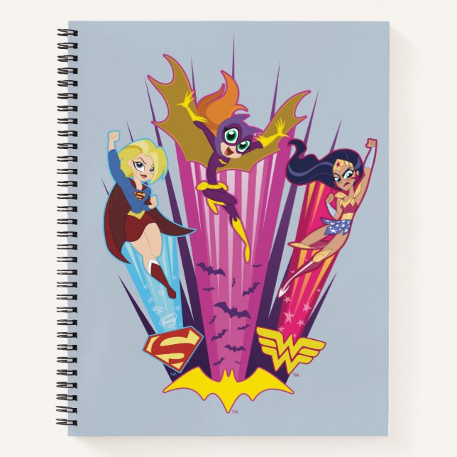 Carnet DC Super Hero Girls Trio (Devant)