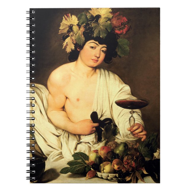 Carnet de Bacchus de Caravaggio (Devant)