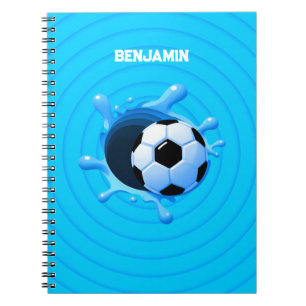 Carnet de balle de soccer personnalisé