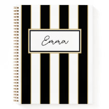 Carnet de bande Emma en noir et blanc