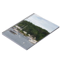 Carnet de bateaux de port de Boothbay (80 pages
