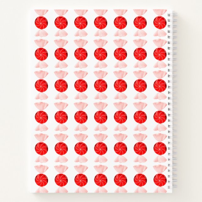 Carnet de bonbons de Noël (Dos)