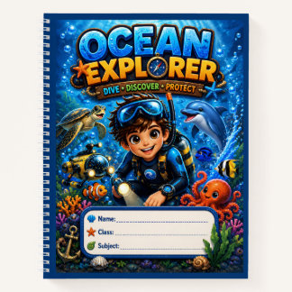 Carnet de bord sur la vie marine pour les enfants