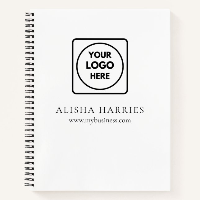 carnet de branding d'entreprise avec logo blanc mo (Devant)