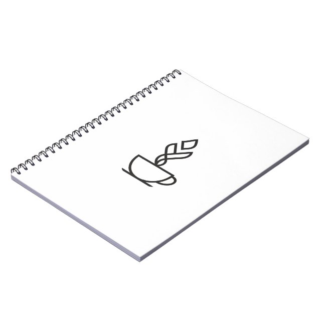 Carnet de Café Géométrique Minimaliste (Côté gauche)
