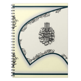 Carnet de calligraphie de faucon de damassé de