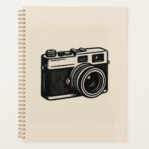 Carnet de caméra vintage - Retro Photographie Jour