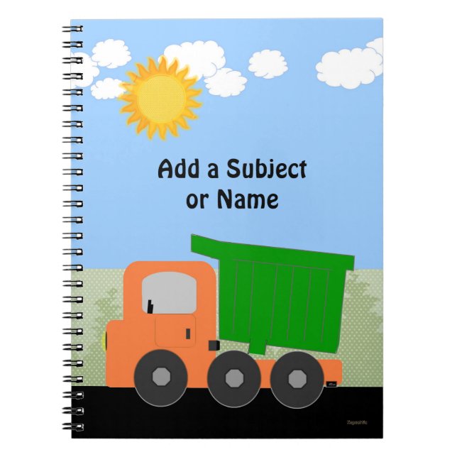 Carnet de camion de vidange (Devant)