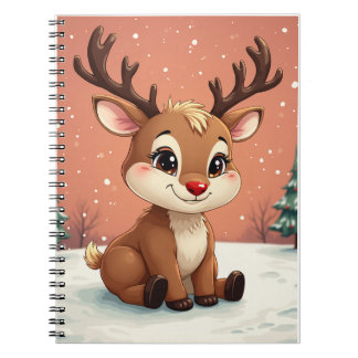 Carnet de caractères Rudolph mignon