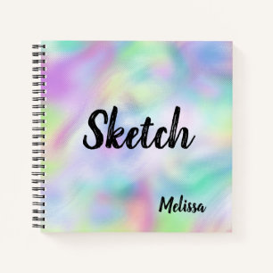 Carnet de carnet de croquis Monogramme Abstrait