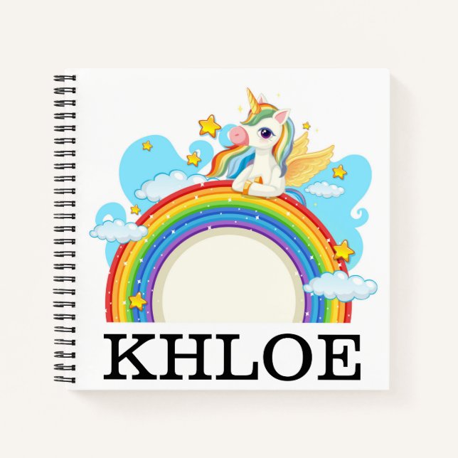 Carnet de carnet de croquis Unicorn (Devant)