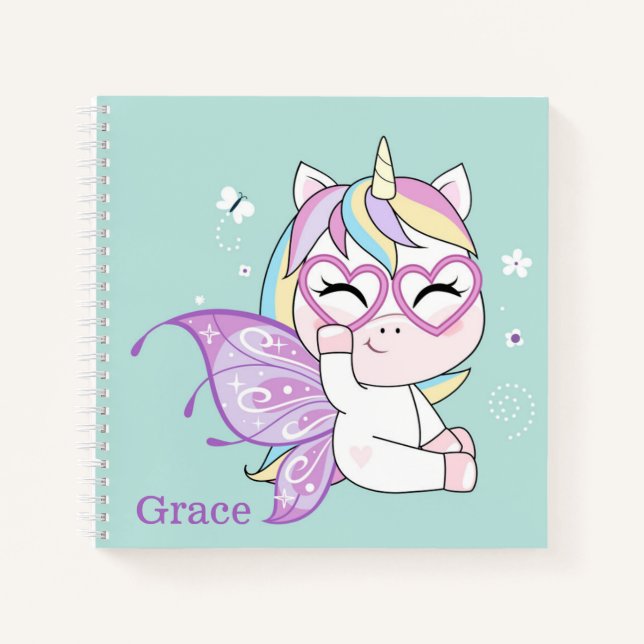 Carnet de carnet de croquis Unicorn (Devant)