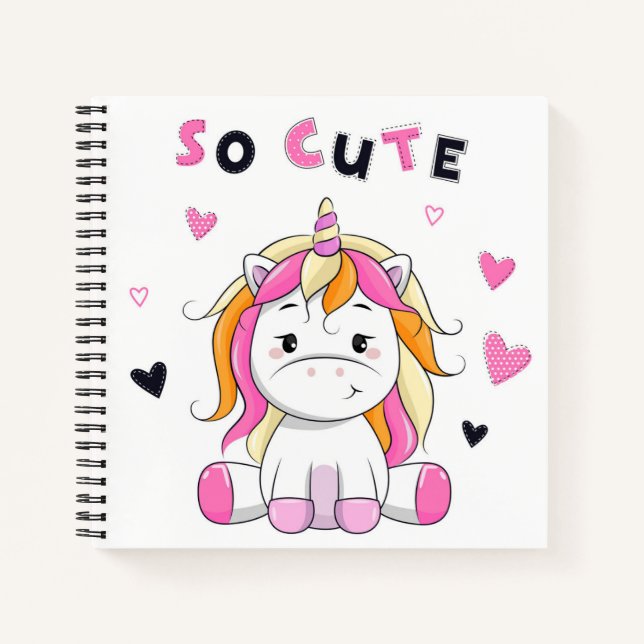 Carnet de carnet de croquis Unicorn (Devant)
