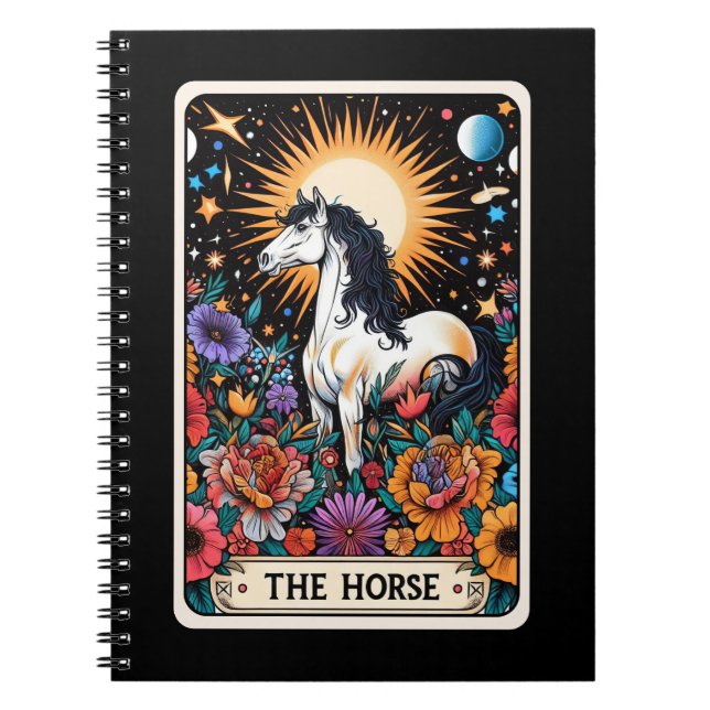 Carnet de carte Tarot Spirit Horse (Devant)