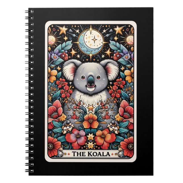 Carnet de carte Tarot Spirit Koala (Devant)