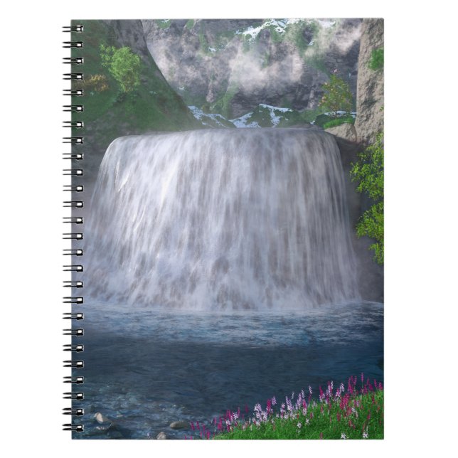 Carnet de cascade Cwm (Devant)