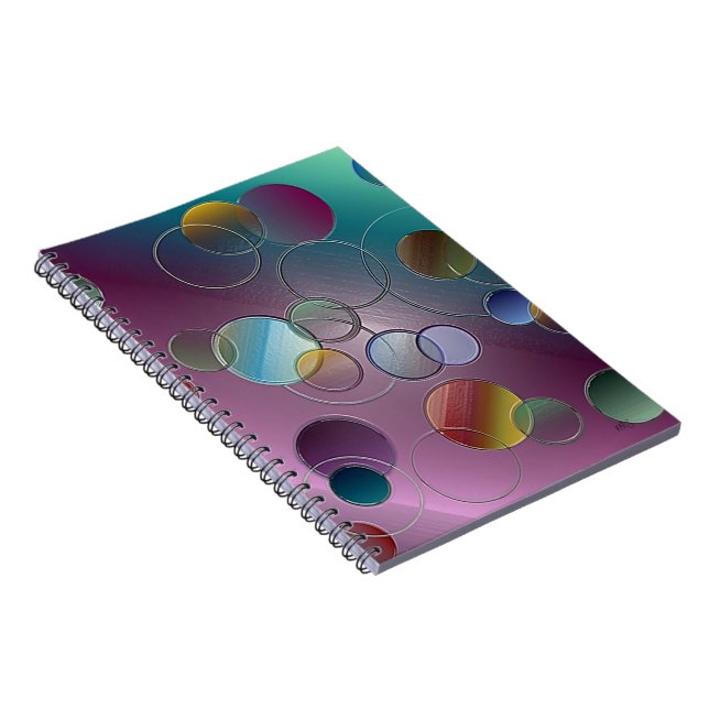 carnet de cercles flottants 3D (Côté Droit)