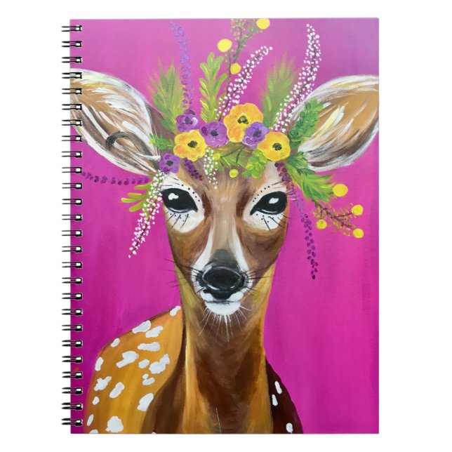 Carnet de cerfs de bébés (Devant)