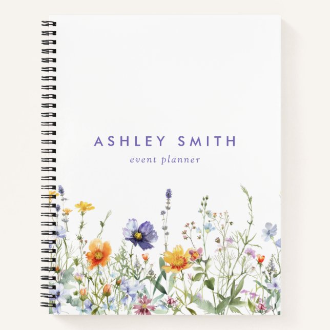 Carnet de champ fleur sauvage (Devant)