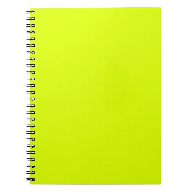 Carnet de Chartreuse électrique (Devant)