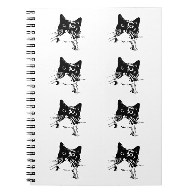 Carnet de chat de smoking (Devant)