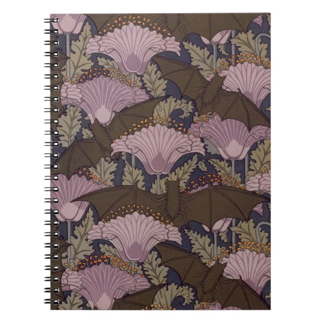 Carnet de chauve-souris victorien (Devant)