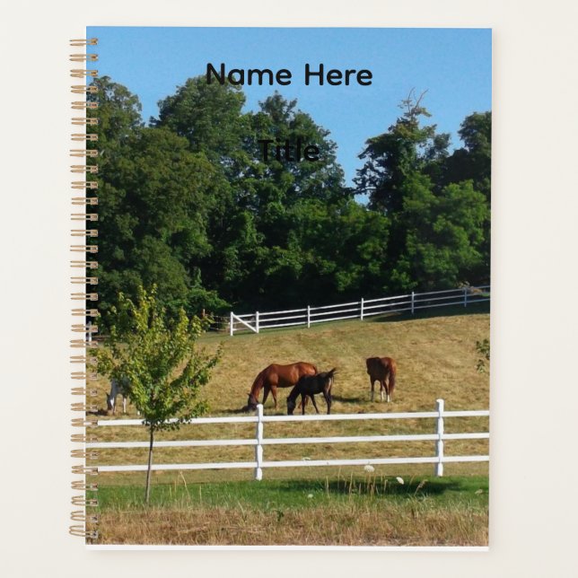 Carnet de chevaux (Devant)