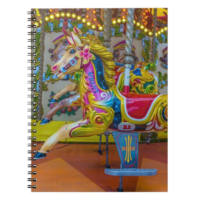 Carnet de chevaux de carrousel (Devant)