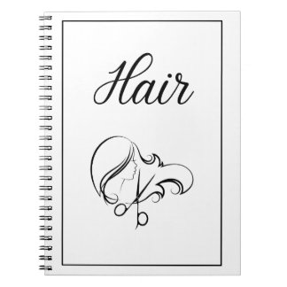 Carnet de cheveux | Cahier blanc