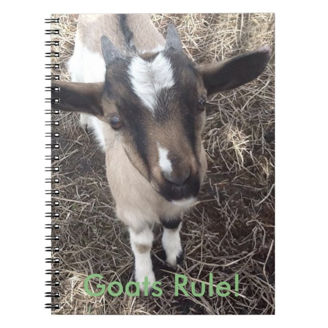 Carnet de chèvre de bébé (Devant)