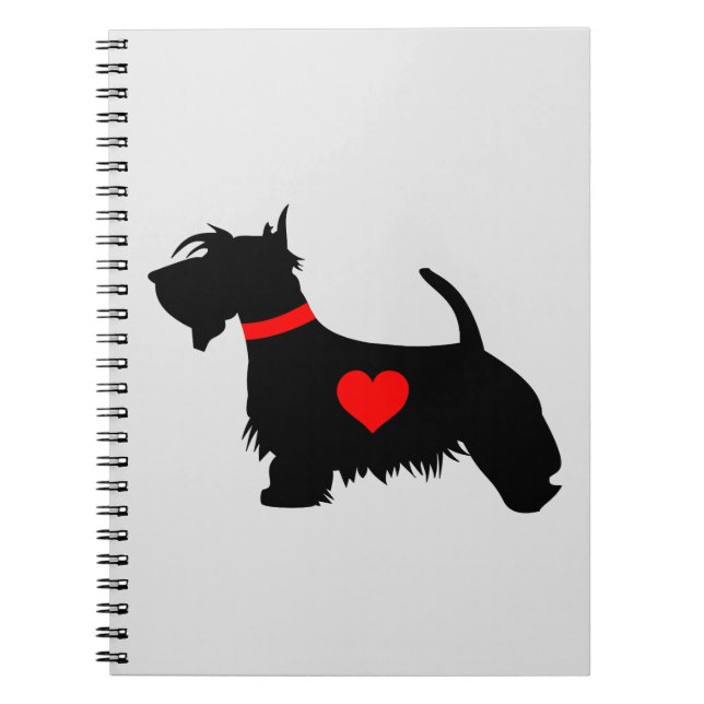 Carnet de chien de Scottie (Devant)