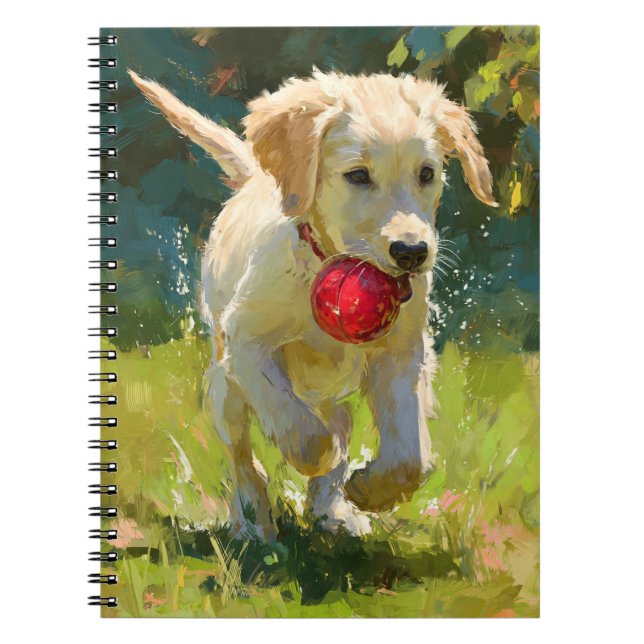 Carnet de chiot Golden Retriever (Devant)