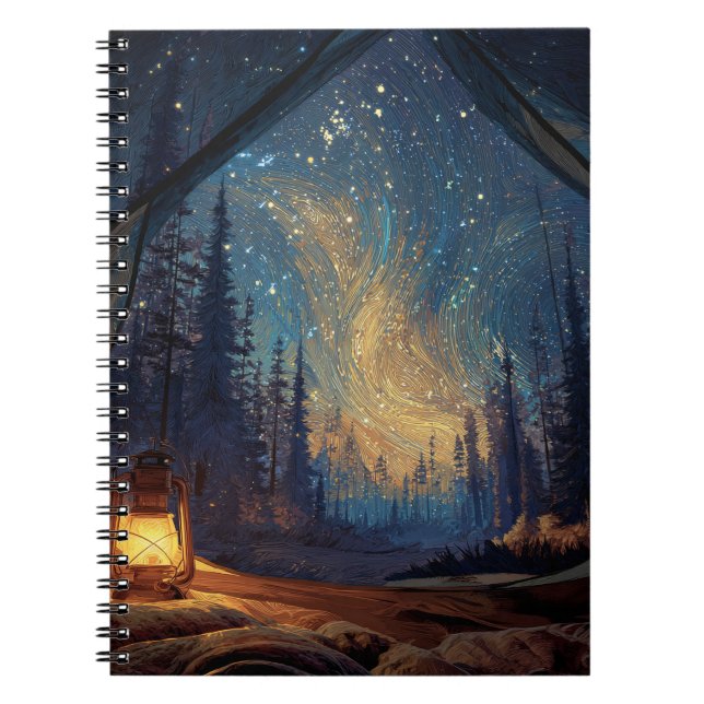 Carnet de ciel de la forêt de lanternes lunaires (Devant)