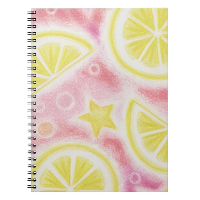 Carnet de citrons roses (Devant)