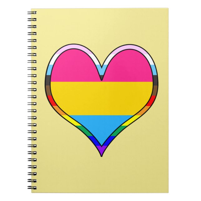 Carnet de coeur Pan Pride (Devant)