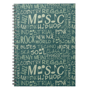 Carnet de collage Word des genres musicaux
