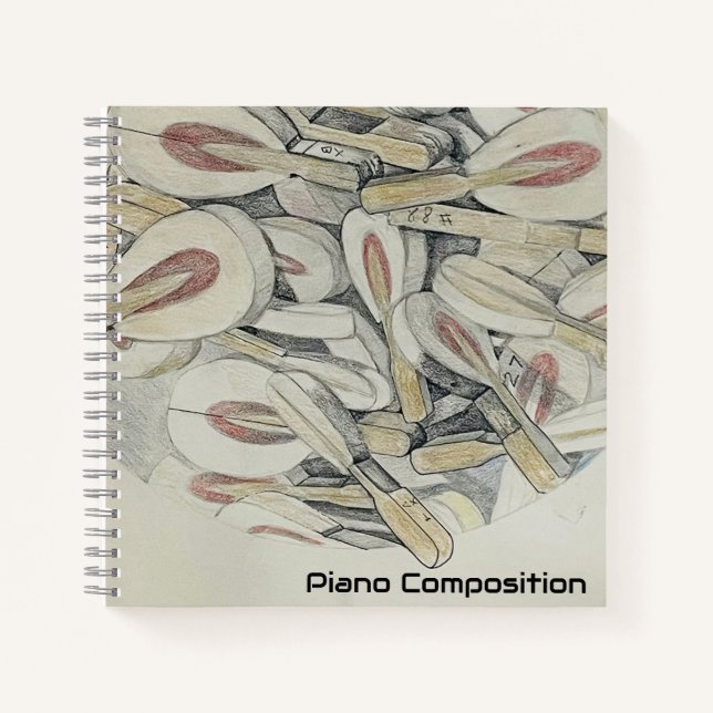 Carnet de composition de piano (Devant)