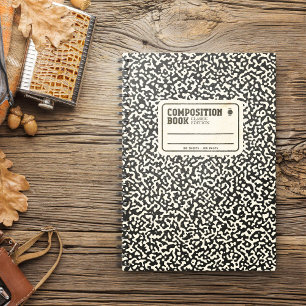 Carnet de composition noire